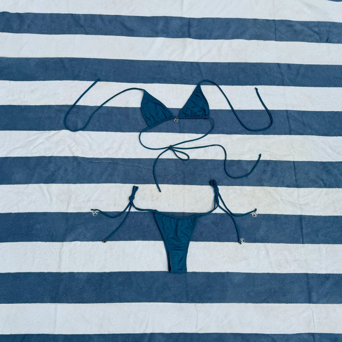 Azure Bikini Top