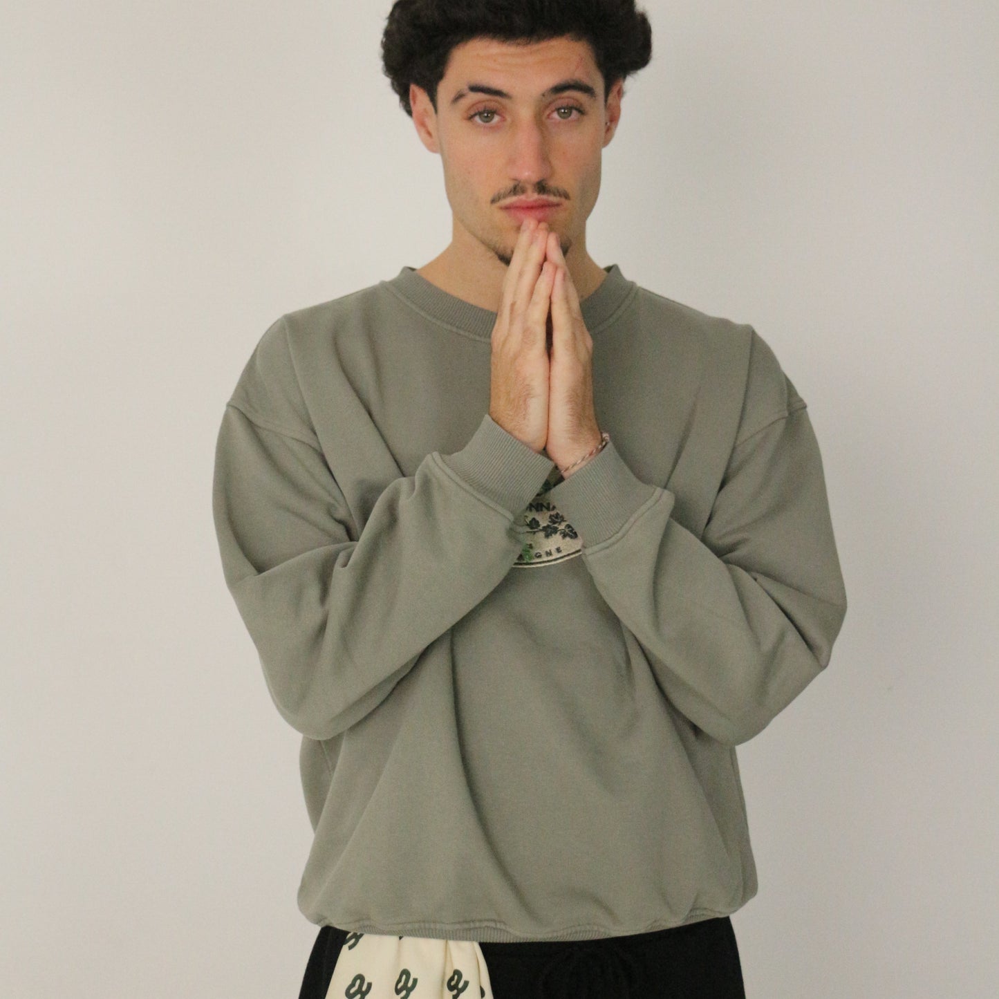 Olive Green Crewneck