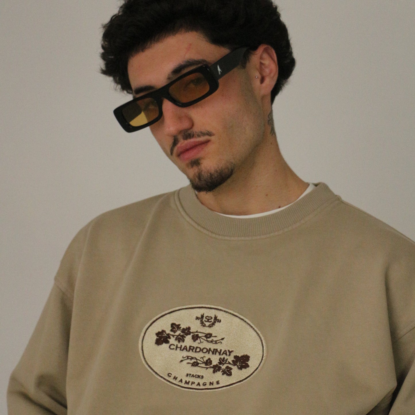 Beige Crewneck